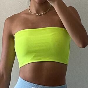 Yellow Tube Top